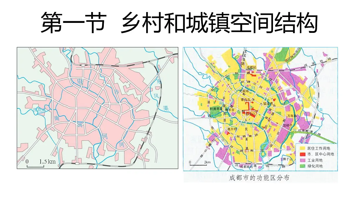人教版高中地理 必修 第二册 2-1《乡村和城镇空间结构》课件第4页