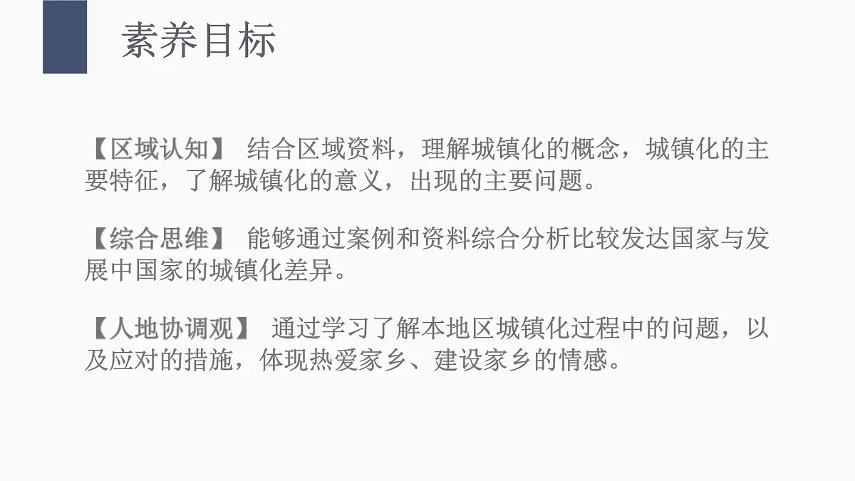 人教版高中地理 必修 第二册 2-2城镇化 课件第3页