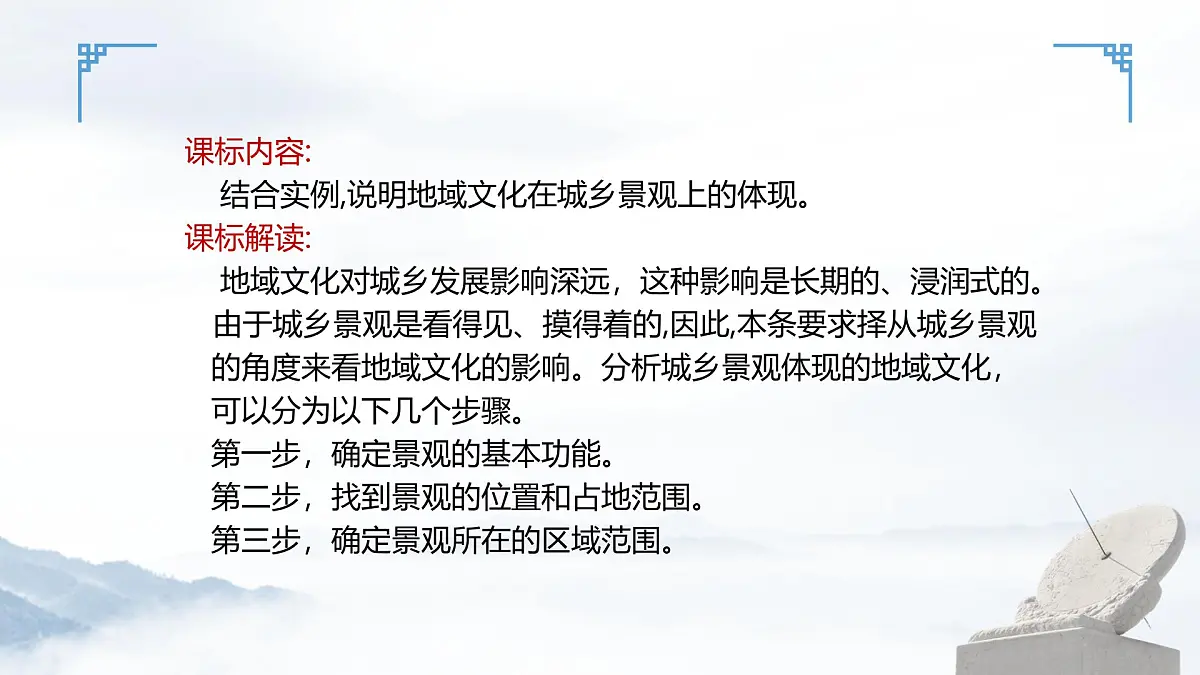 人教版高中地理必修 第二册 2-3《地域文化与城乡景观》课件第2页