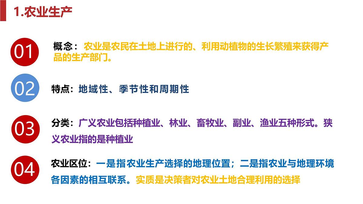 人教版高中地理必修 第二册 第三章产业区位因素 单元复习课件第6页