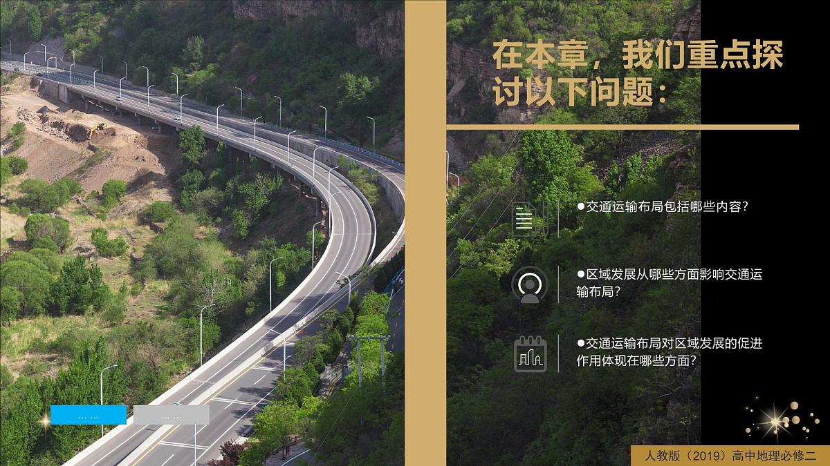 人教版高中地理必修 第二册 4-1区域发展对交通运输布局的影响 课件第3页