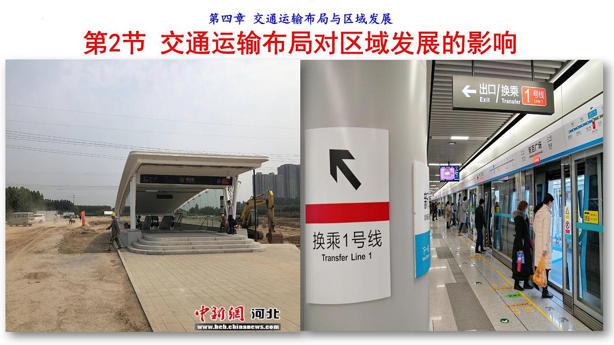 人教版高中地理必修 第二册 4-2交通运输布局对区域发展的影响 课件第1页