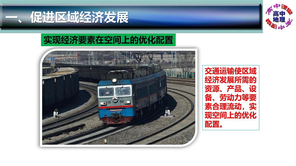 人教版高中地理 必修 第二册 4-2交通运输布局对区域发展的影响 课件第5页