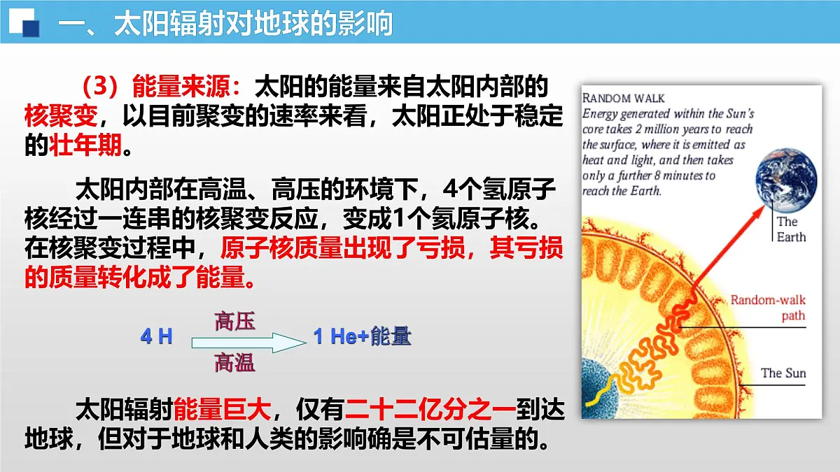 人教版高中地理 必修 第一册 1-2《太阳对地球的影响》课件第5页