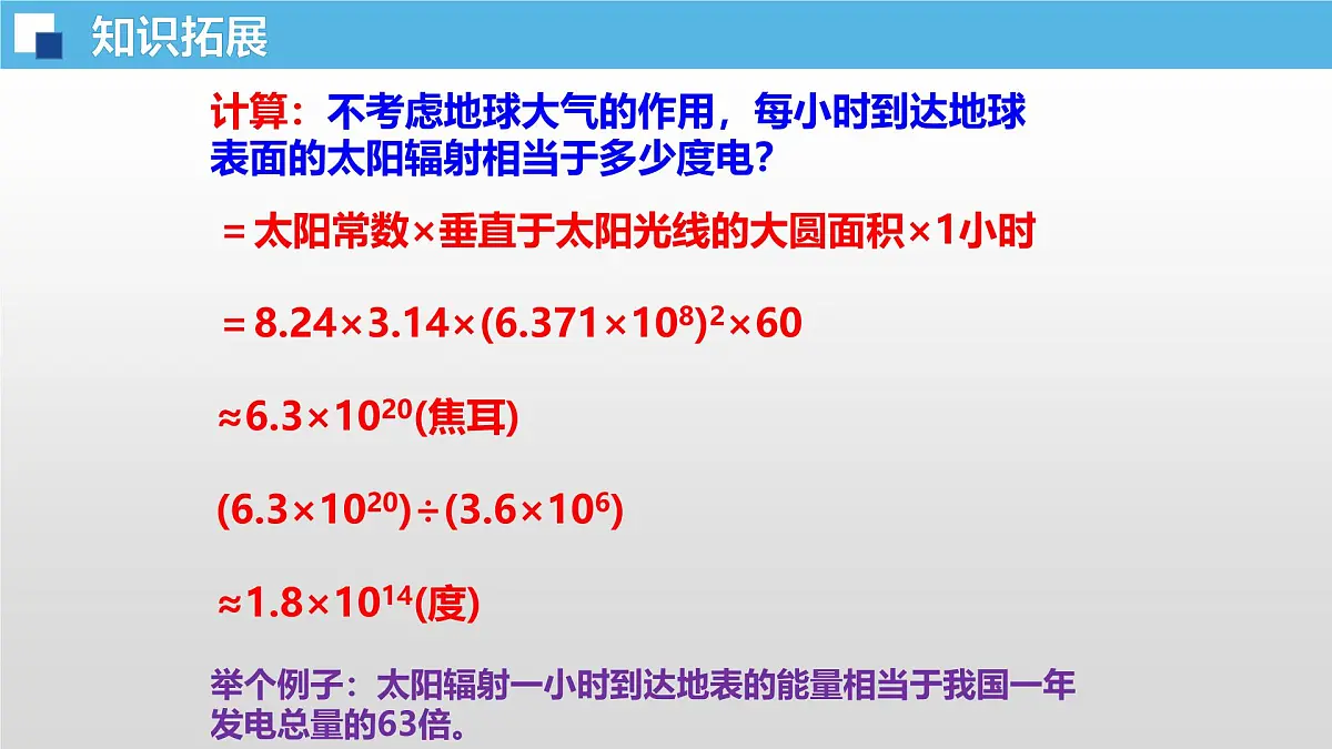 人教版高中地理 必修 第一册 1-2《太阳对地球的影响》课件第7页
