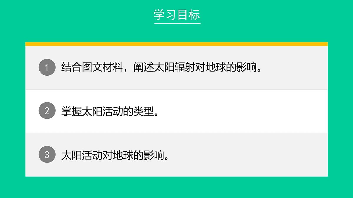 人教版高中地理 必修 第一册 1-2《太阳对地球的影响》课件第2页