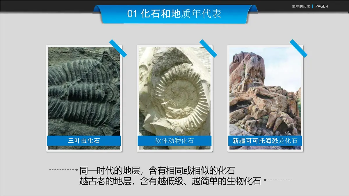 人教版高中地理 必修 第一册 1-3《地球的历史》课件第4页