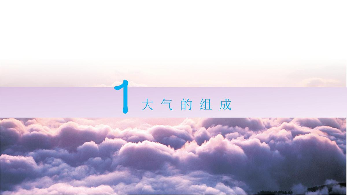 人教版高中地理 必修 第一册 2-1《大气的组成和垂直分层》课件第2页
