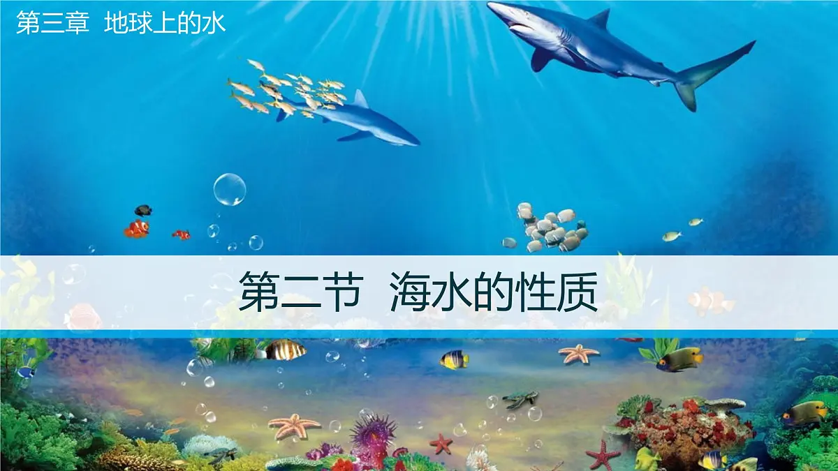 人教版高中地理必修 第一册 3-2《海水的性质》课件第3页