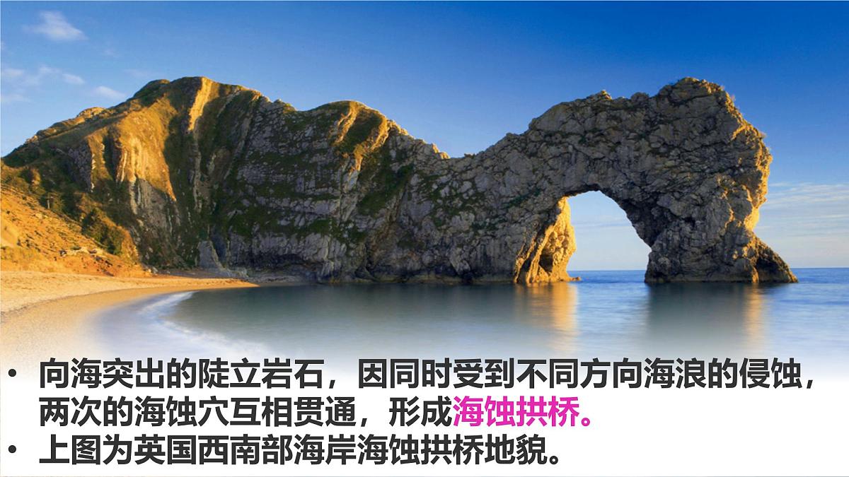 人教版高中地理必修 第一册 4-1《常见地貌类型-海岸地貌》课件第7页
