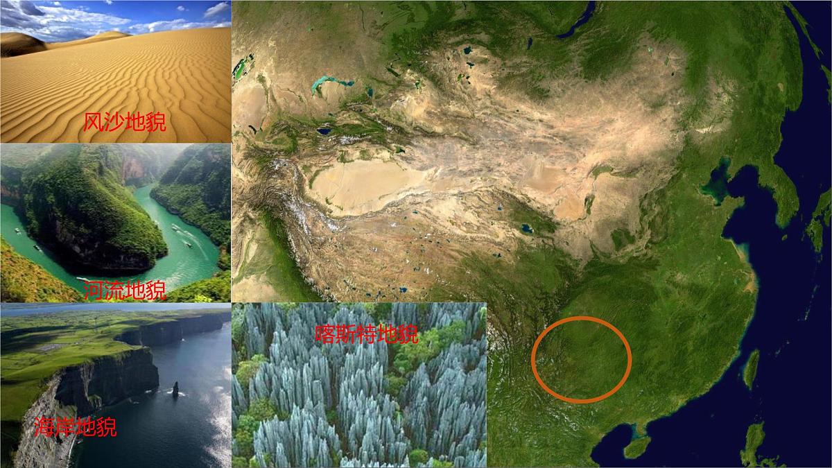 人教版高中地理必修 第一册 4-1《常见地貌类型》课件第2页