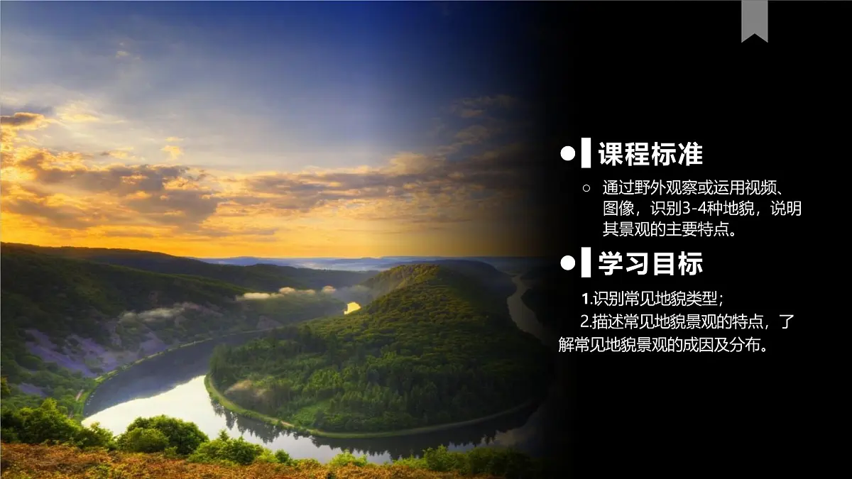 人教版高中地理必修 第一册 4-1《常见地貌类型》课件第2页