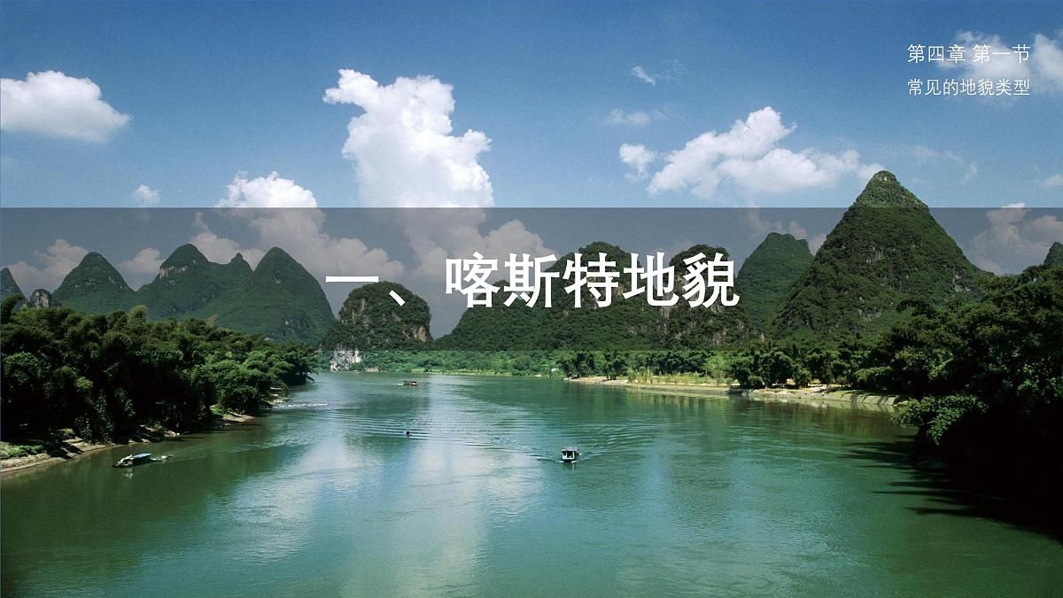 人教版高中地理必修 第一册 4-1《常见地貌类型》课件第3页