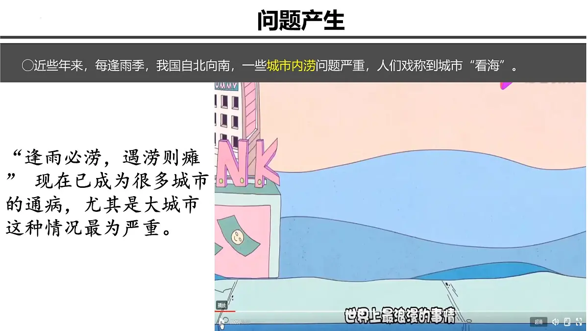 人教版高中地理必修 第一册 第五章《问题研究：如何让城市不再“看海”》课件第2页