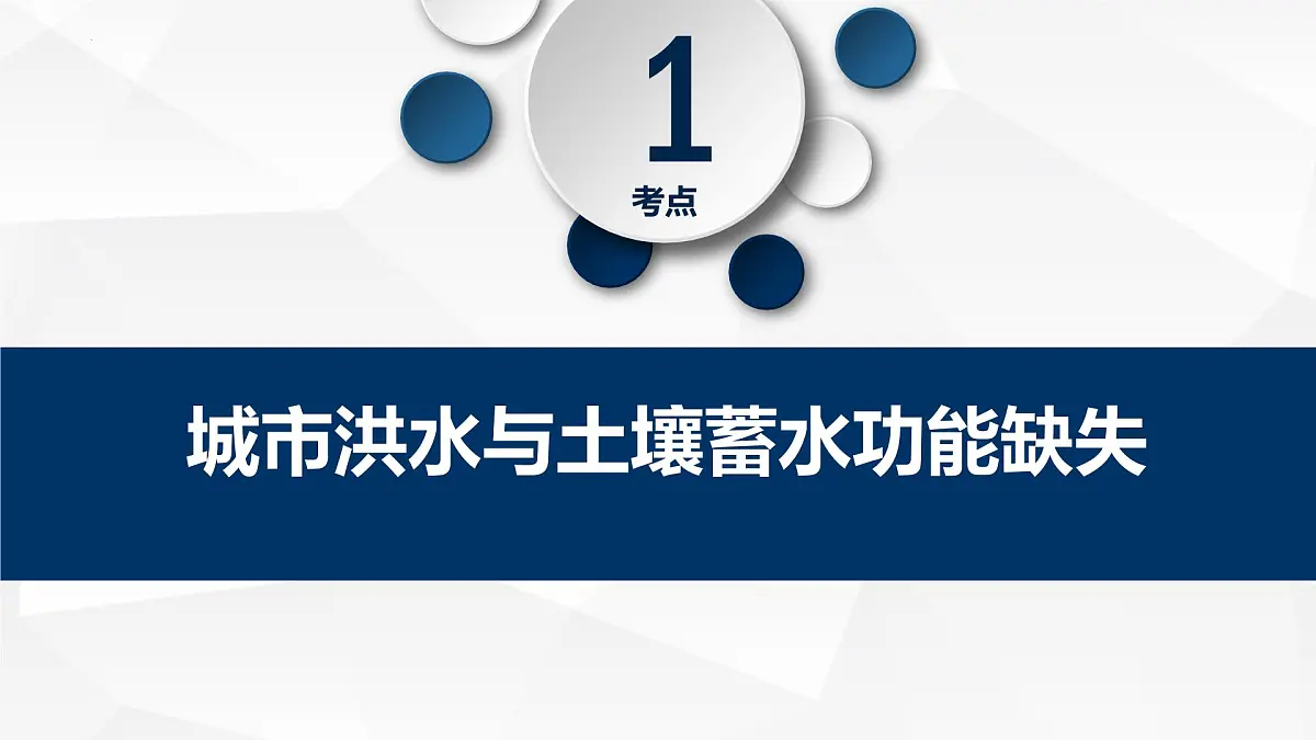 人教版高中地理必修 第一册 第五章《问题研究：如何让城市不再“看海”》课件第4页