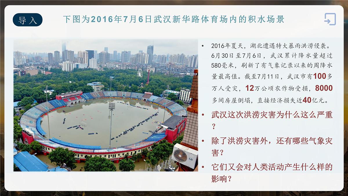 人教版高中地理必修 第一册 6-1《气象灾害》课件第2页