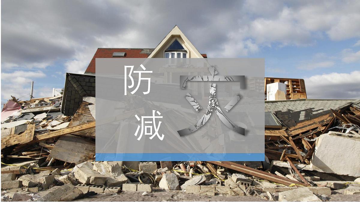 人教版高中地理必修 第一册 6-3《防灾减灾》课件第1页