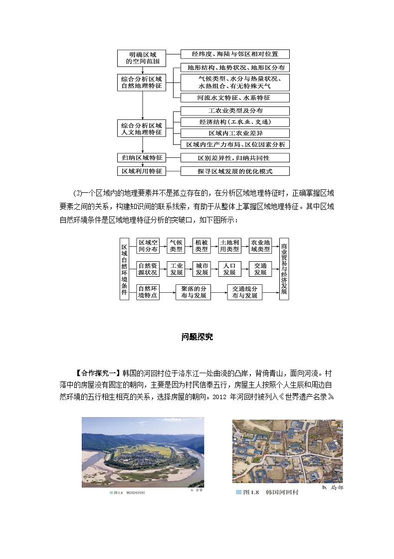 人教版高中地理选择性必修2 1-2【学练案】《区域整体性和关联性》第3页