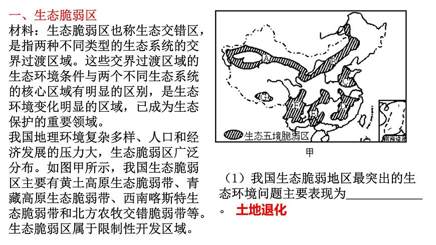 人教版高中地理选择性必修2  2-2《生态脆弱区的综合治理》课件第4页