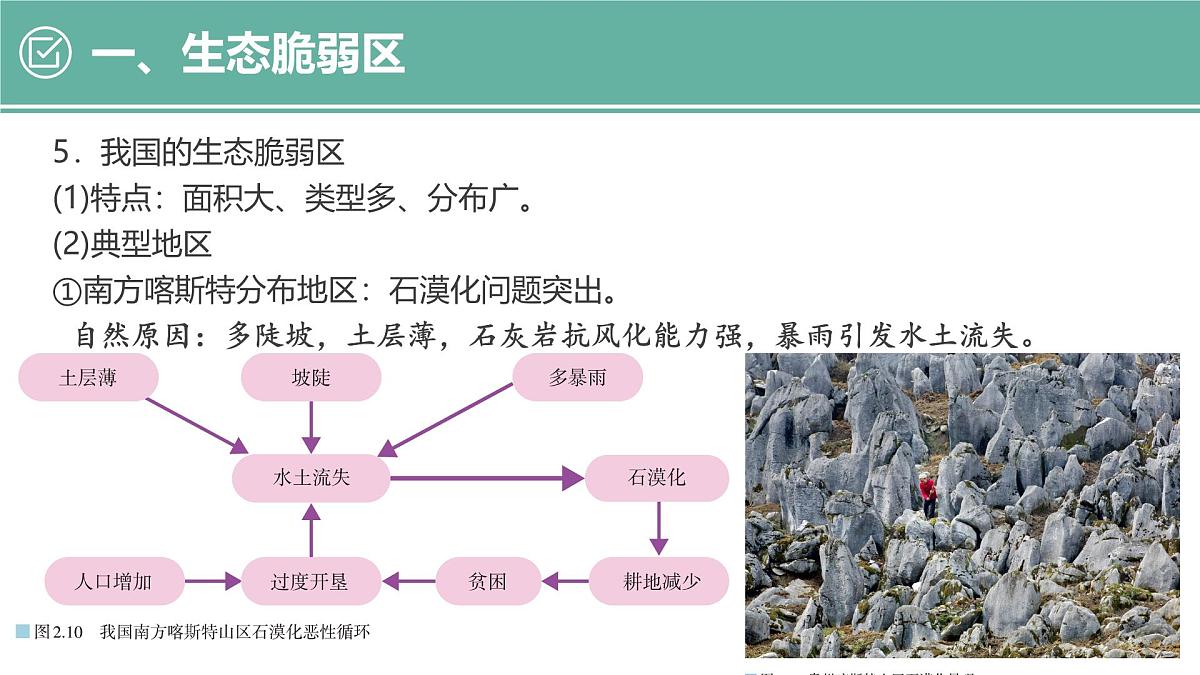 人教版高中地理选择性必修2  2-2课件《生态脆弱区的综合治理》第7页