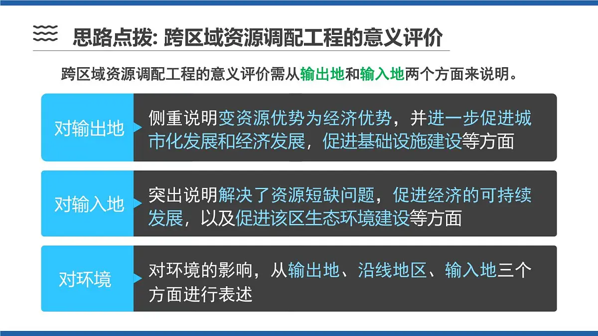 人教版高中地理选择性必修2 4-2课件《资源跨区域调配》（第2课时）第8页