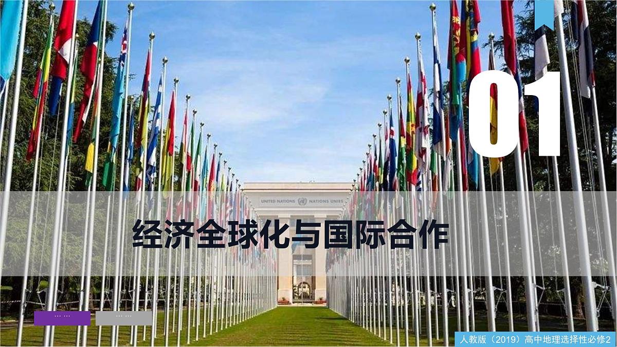 人教版高中地理选择性必修2 4-4国际合作（课件）第7页