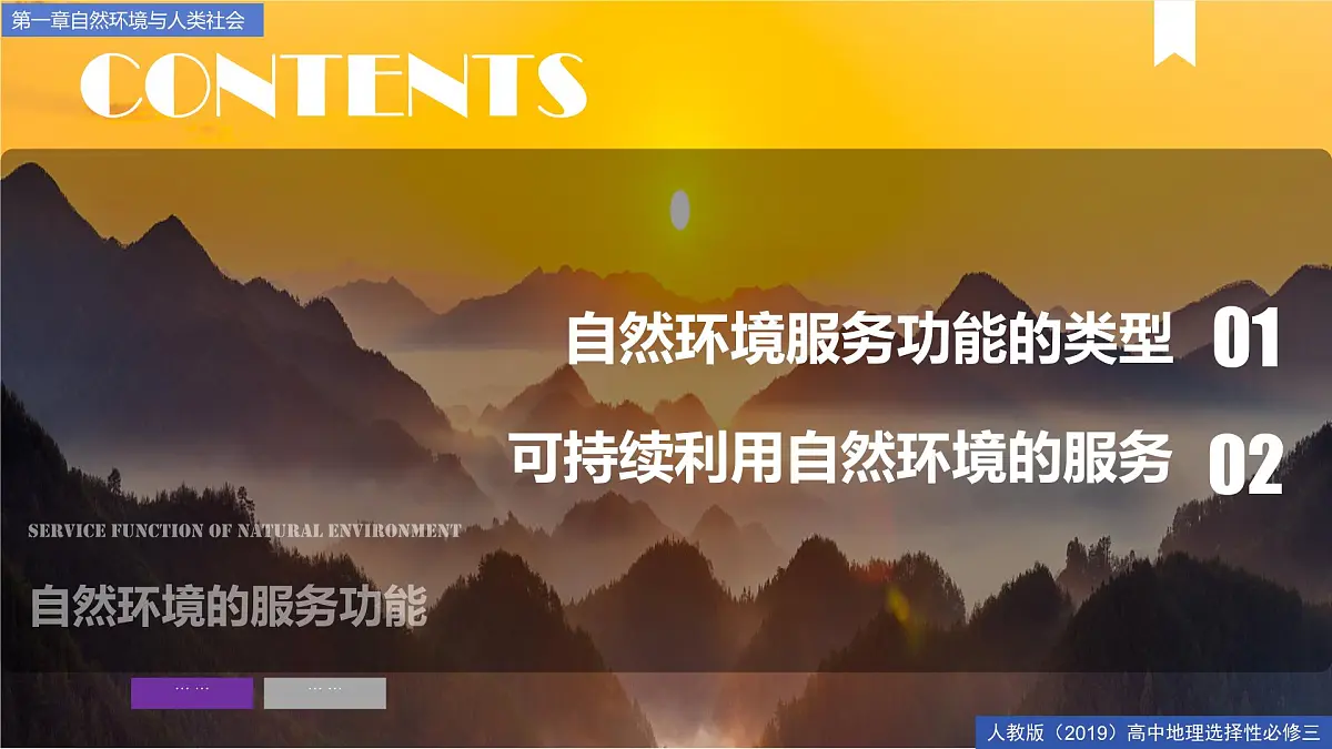 人教版高中地理选择性必修3 1-1《自然环境的服务功能》课件第6页