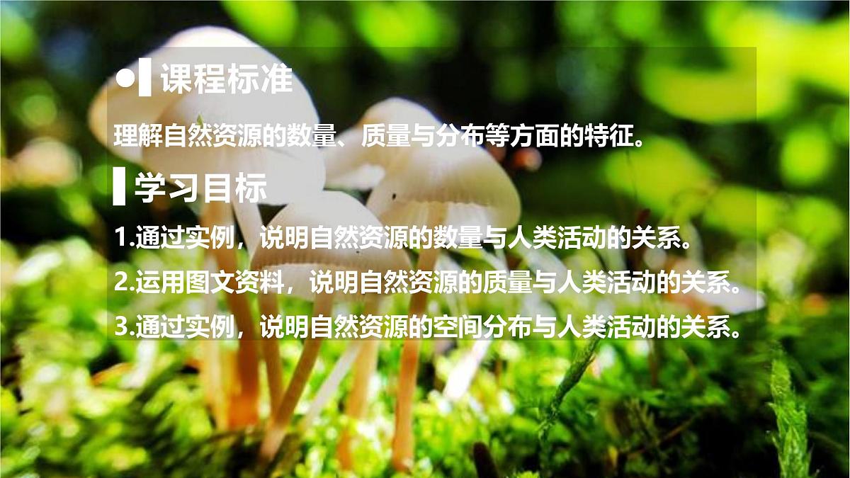 人教版高中地理选择性必修3 1-2自然资源及其利用教学课件第2页