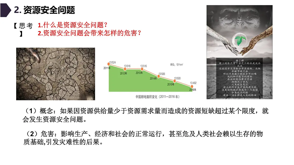 人教版高中地理选择性必修3 2-1资源安全对国家安全的影响 教学课件第7页