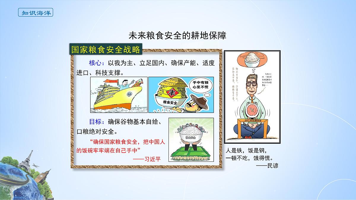 人教版高中地理 选择性必修3 2-3课件《中国的耕地资源与粮食安全》第3页