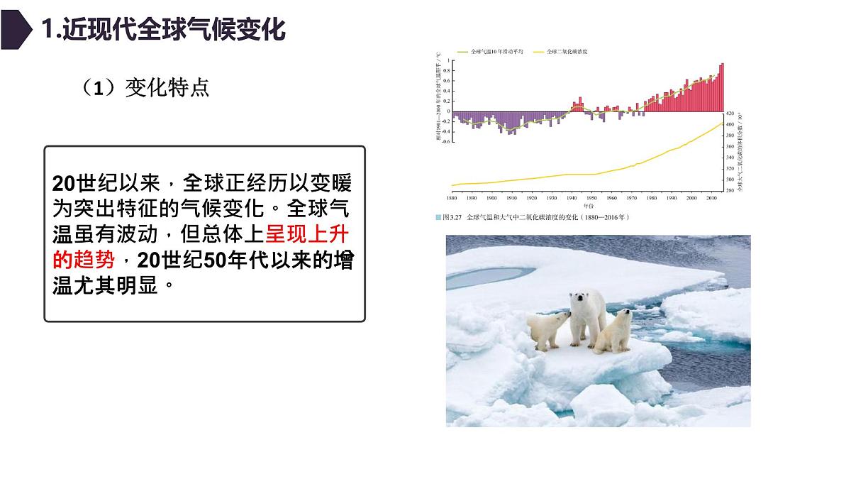 人教版高中地理 选择性必修3 3-4《全球气候变化与国家安全》课件第5页