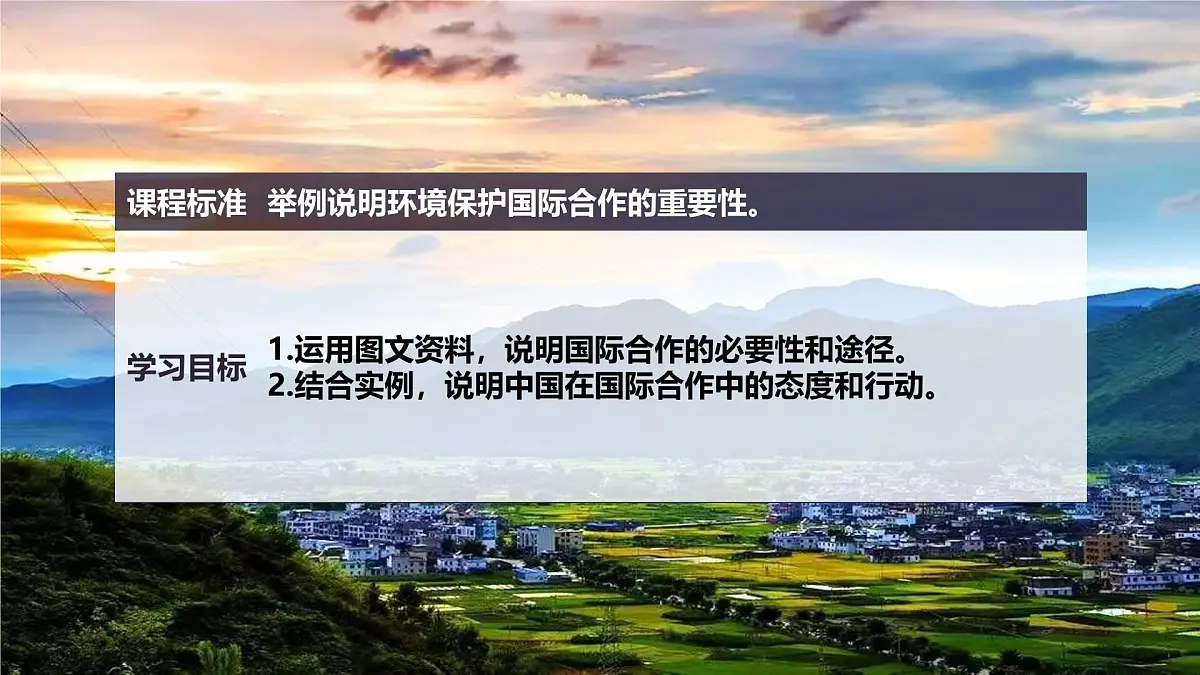 人教版高中地理 选择性必修3 4-3《国际合作》课件第3页