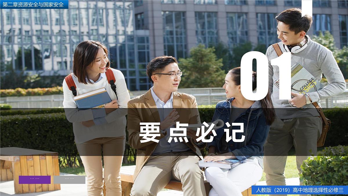 人教版高中地理 选择性必修3 第二章【复习课件】《资源安全与国家安全》第3页