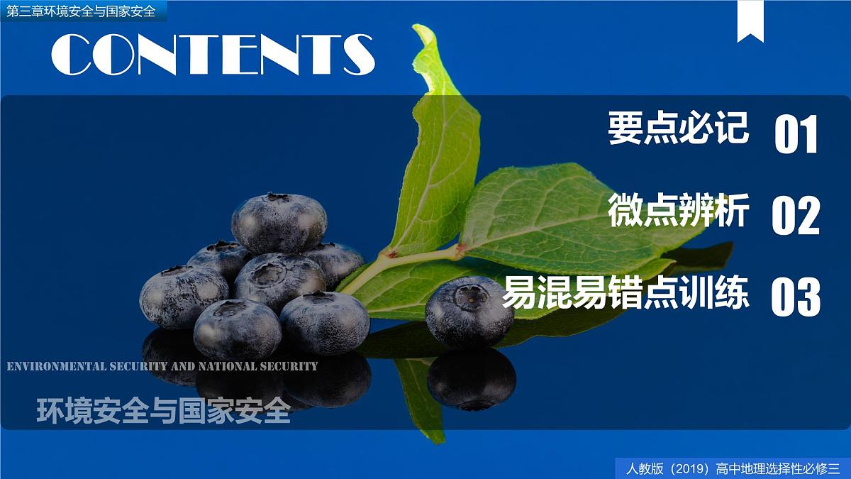 人教版高中地理 选择性必修3 第二章【复习课件】《环境安全与国家安全》第2页