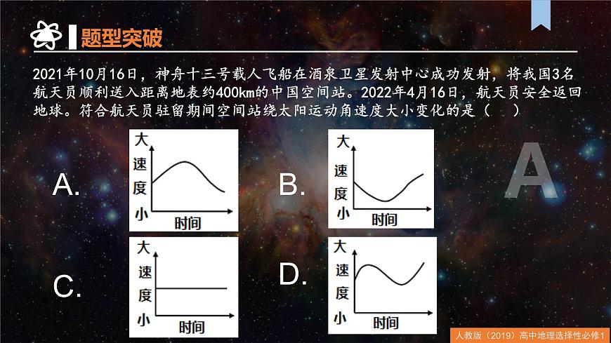 人教版高中地理 选择性必修1第一章地球的运动（单元复习课件）第8页