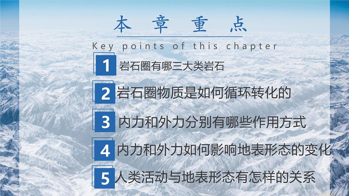 人教版高中地理 选择性必修1 2-1塑造地表形态的力量-课件第2页