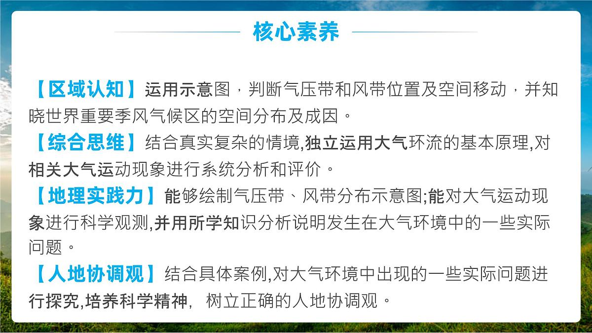人教版选择性必修1 3-2《气压带和风带》课件第3页