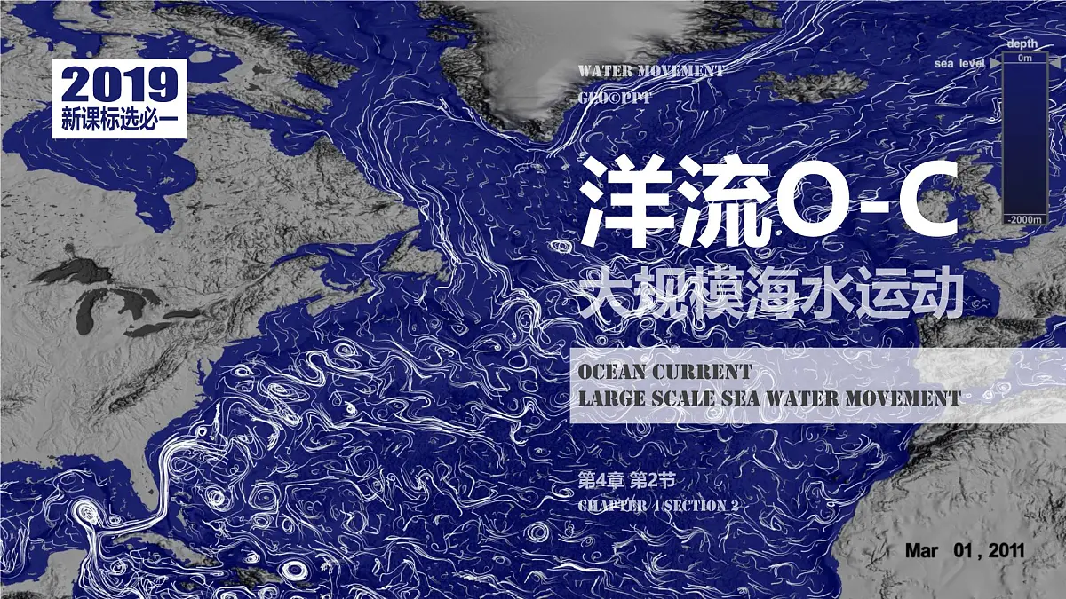 人教版高中地理 选择性必修1 4-2《洋流》课件第1页