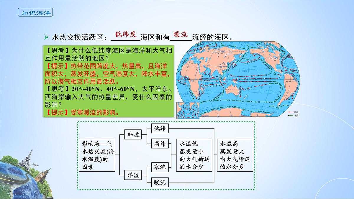 人教版高中地理 选择性必修1 4-3《海—气相互作用》课件第6页