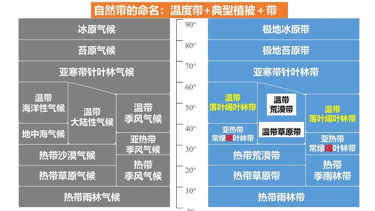 人教版高中地理 选择性必修1 5-2自然环境的地域差异性-课件第7页