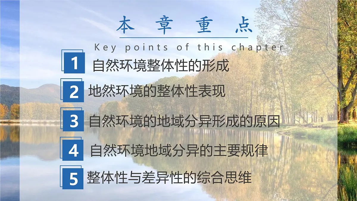 人教版高中地理 选择性必修1 5-2自然环境的地域差异性-课件第2页