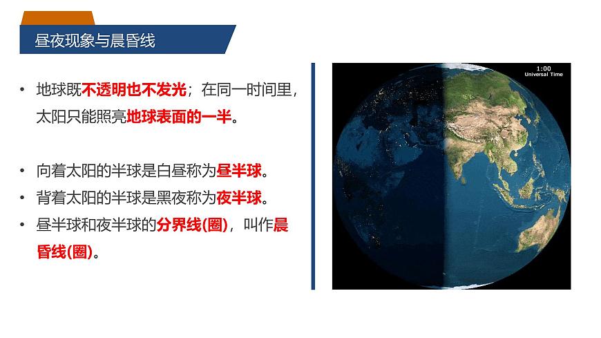高三自然地理 一轮 地球运动 简化版 课件第3页