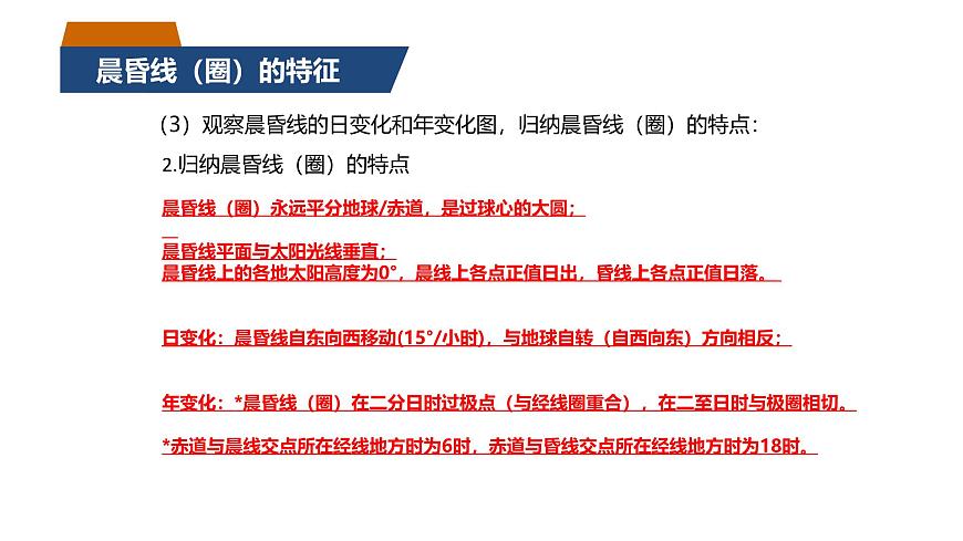 高三自然地理 一轮 地球运动 简化版 课件第6页