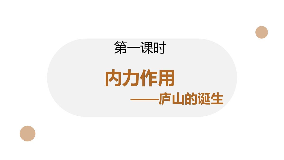 高中地理人教版2025选择性必修一2.1塑造地表形态的力量郭嘉雯 课件第4页