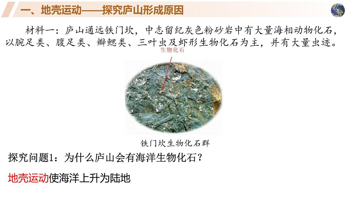 高中地理人教版2025选择性必修一2.1塑造地表形态的力量郭嘉雯 课件第6页