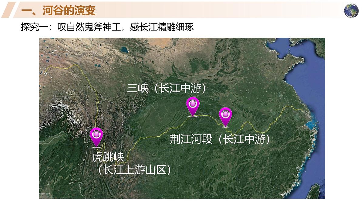 高中地理人教版2025选择性必修一2.3河流地貌的发育 课件第6页