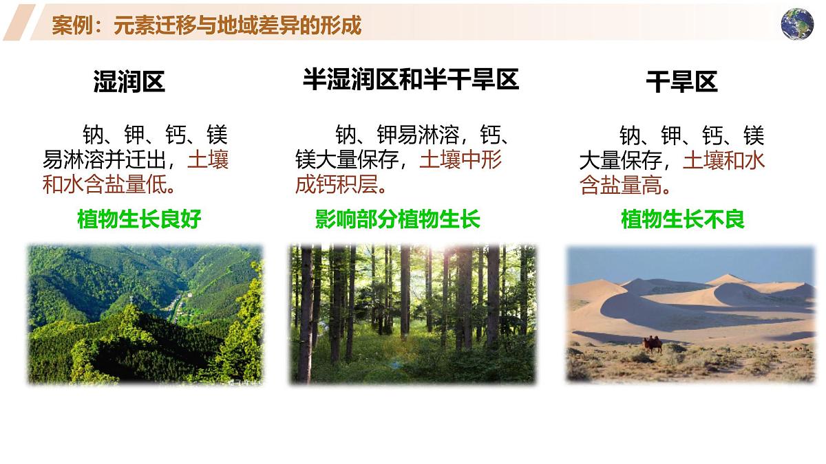 高中地理人教版2025选择性必修一自然环境的地域差异性 课件第8页