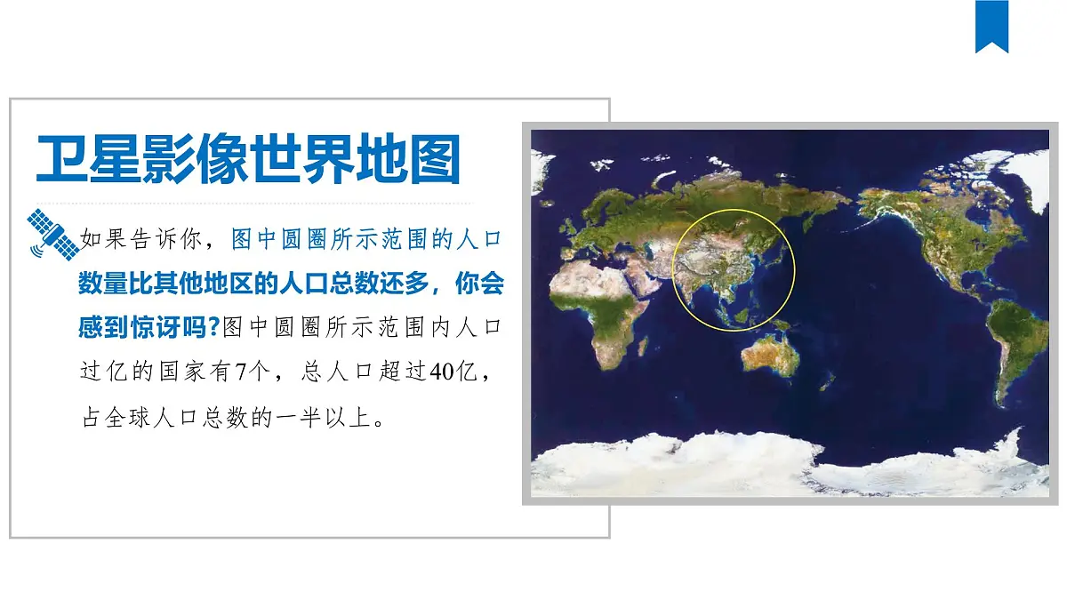 1.1 《人口分布》课件 2024-2025学年人教版高中地理必修二第3页