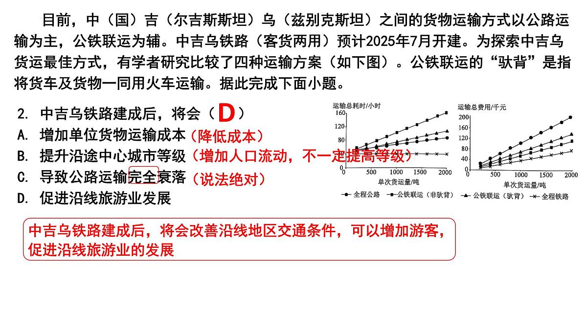 2025届广东省佛山高考二模地理讲评课件第3页