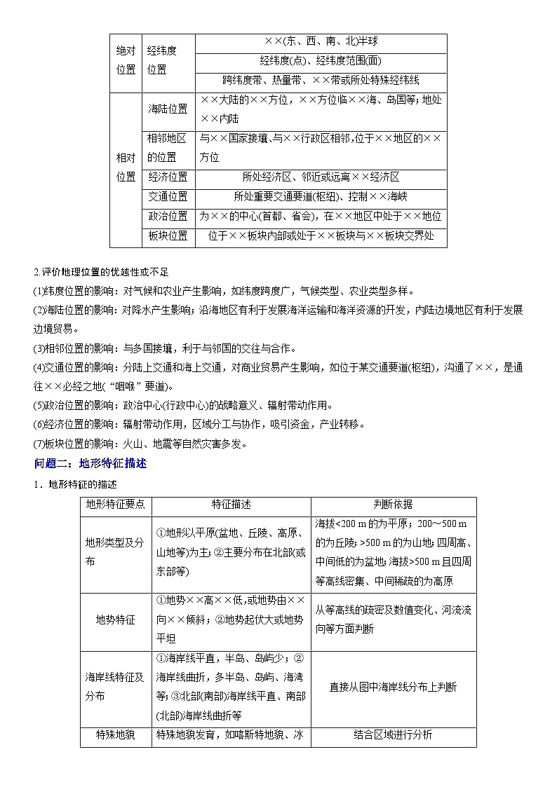 备战2025年高考地理抢押秘籍（浙江专用）秘籍03高考地理简答题汇编练习第3页
